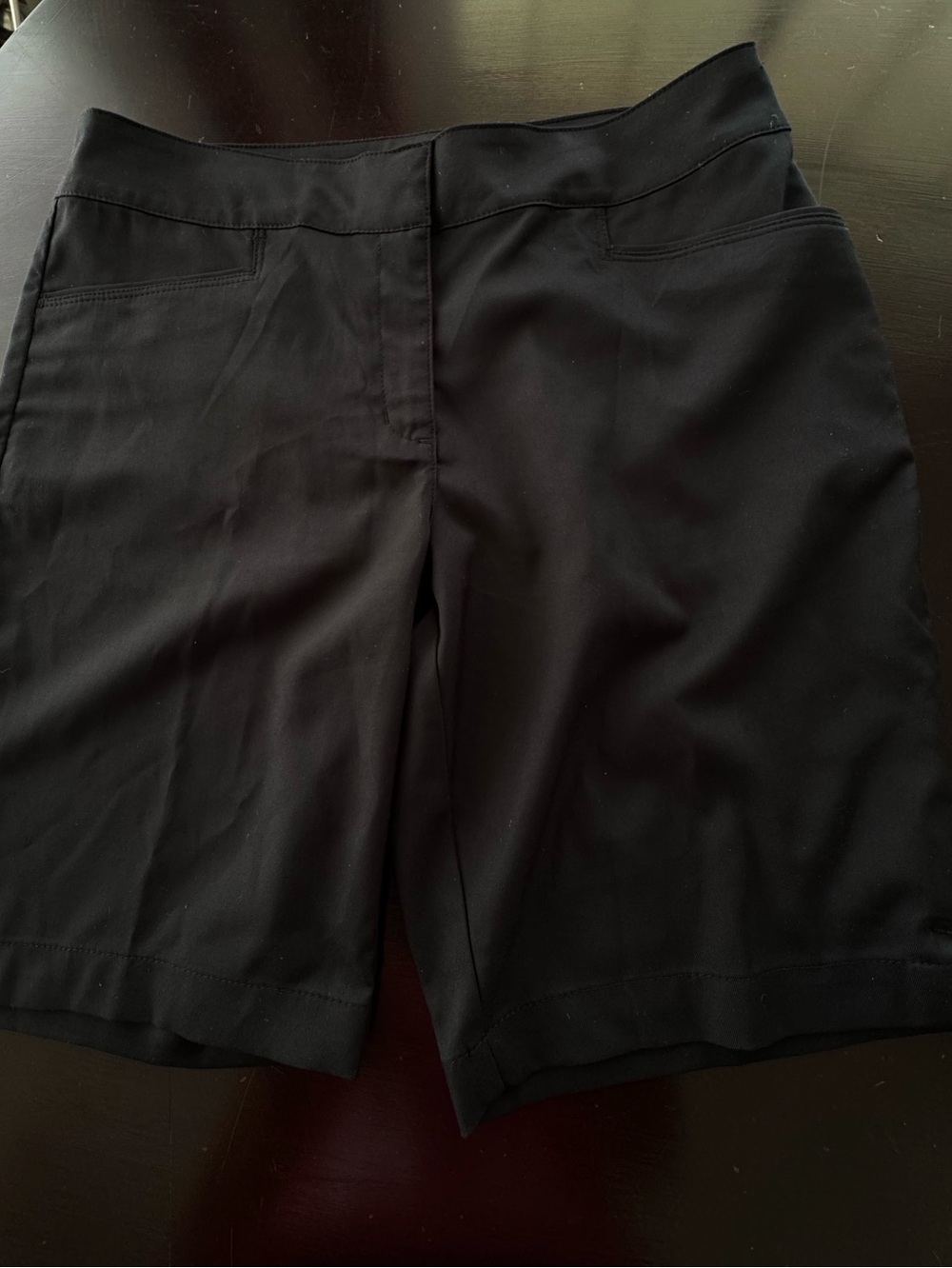 PGA Tour Women’s Black Bermuda Shorts 9” inseam